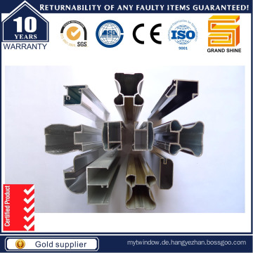 Aluminium / Aluminiumlegierung 6063 Extrusion eloxiertes Profil für Fenster